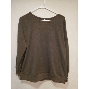 Women's Dear Scarlet Brown Sweater Size M